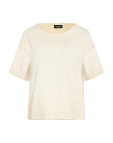 Roberto Collina Woman T-shirt Ivory Size S Cotton In Neutral
