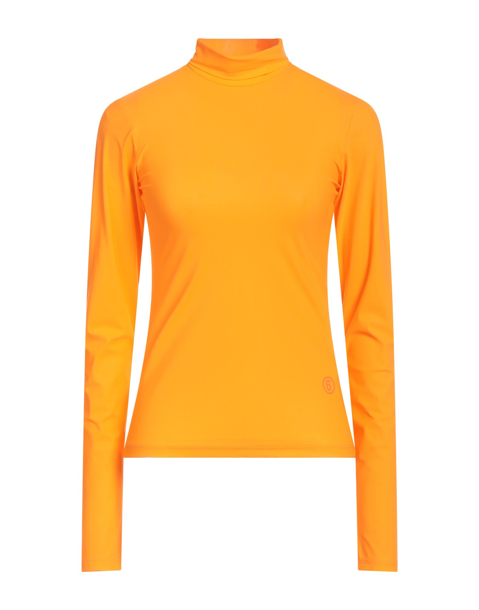 Mm6 Maison Margiela T-shirts In Orange