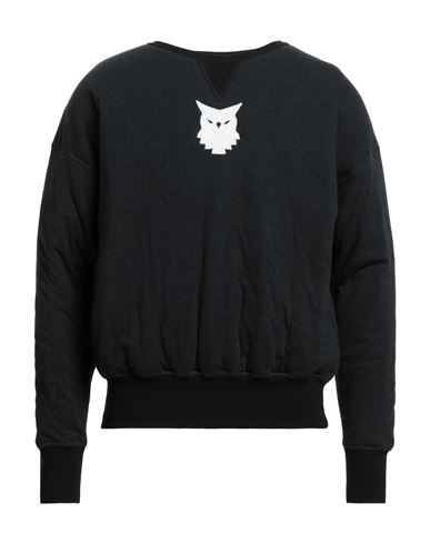 Maison Margiela Man Sweatshirt Black Size 40 Cotton