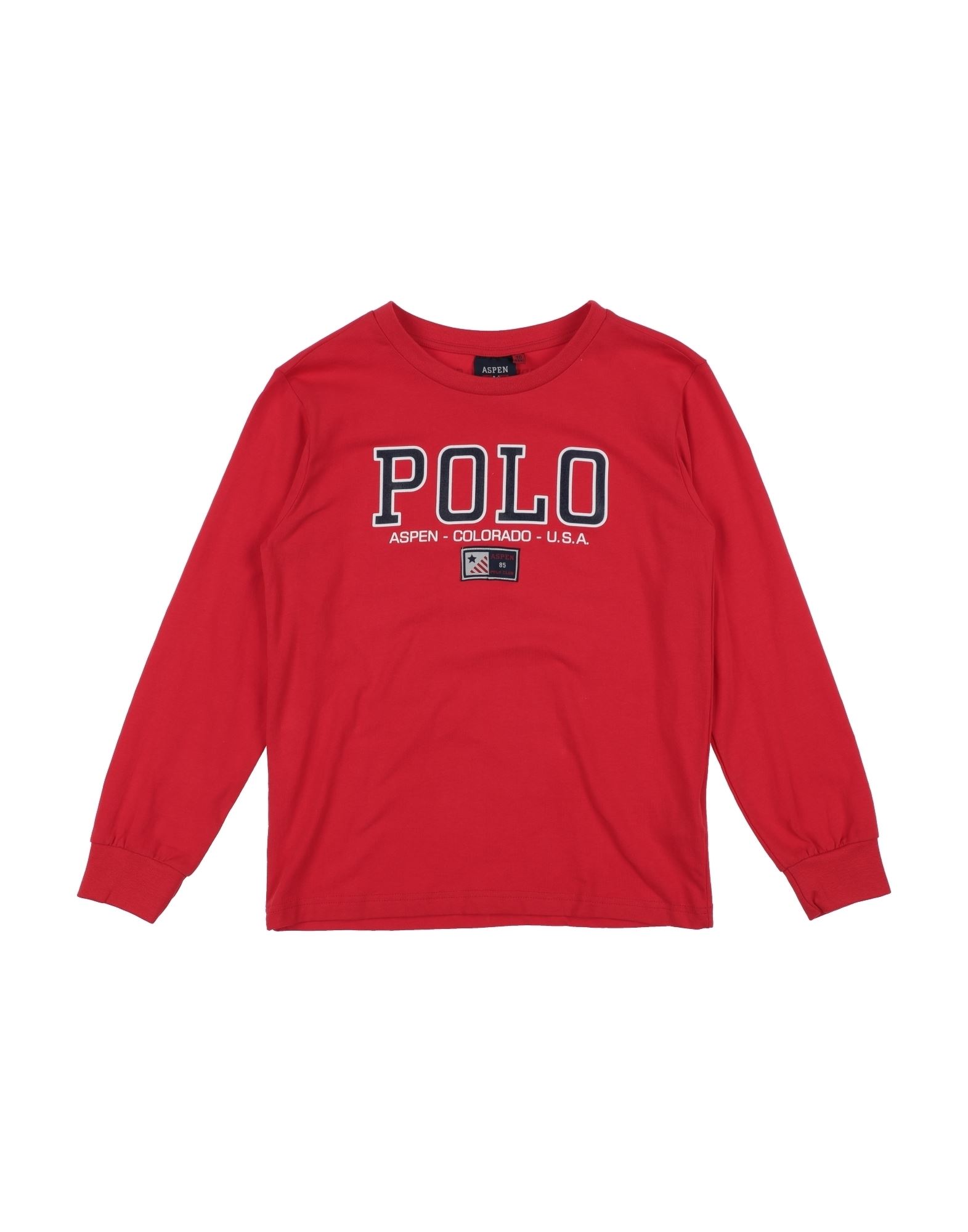 Aspen Polo Club Kids'  T-shirts In Red