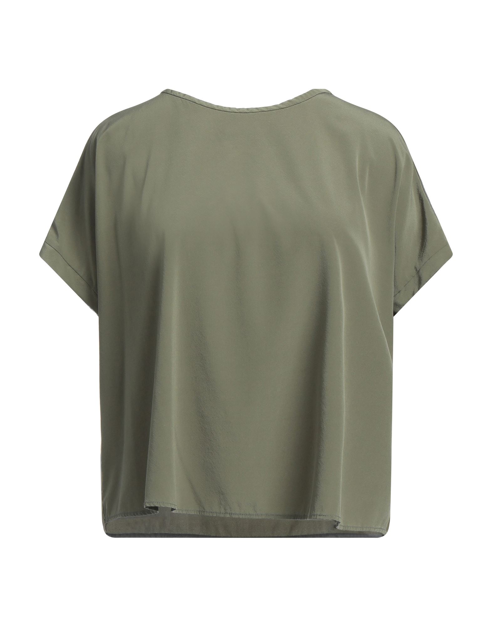 Kiltie Blouses In Military Green