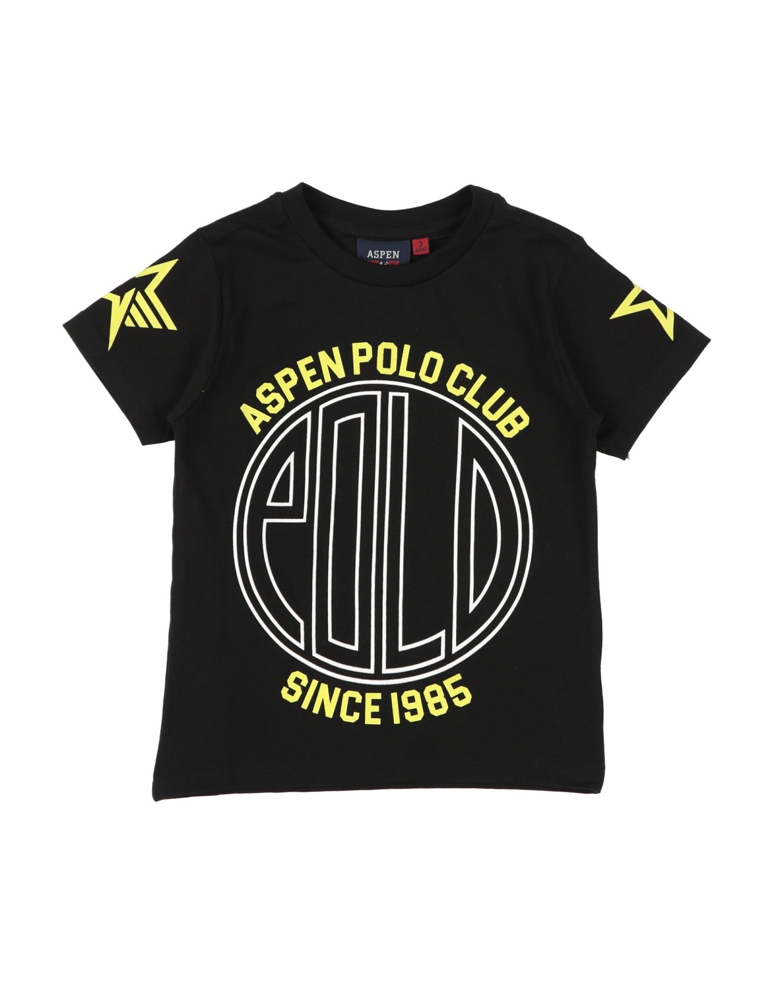 Aspen Polo Club Kids'  T-shirts In Black