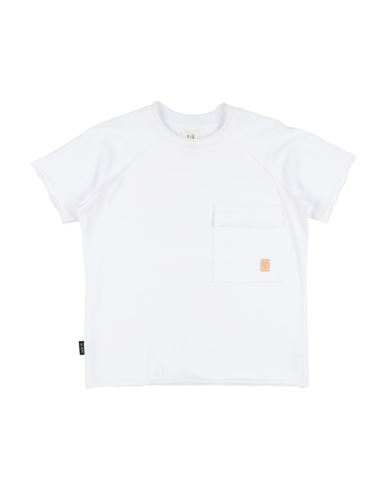 Più Di Me Babies'  Toddler Boy T-shirt White Size 7 Organic Cotton, Elastane