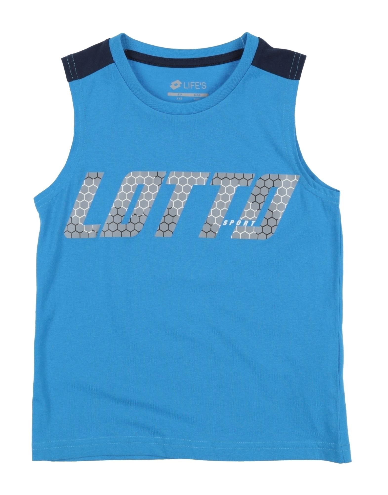 Lotto Kids'  T-shirts In Blue
