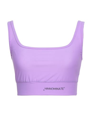 Hinnominate Woman Top Light Purple Size S Polyamide, Elastane