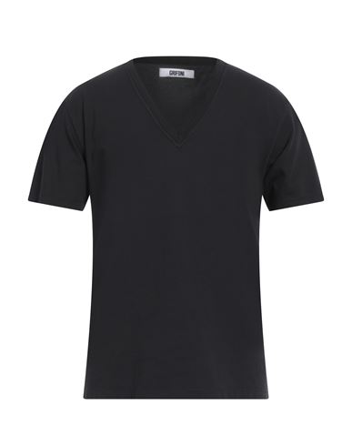 Grifoni Man T-shirt Black Size S Cotton