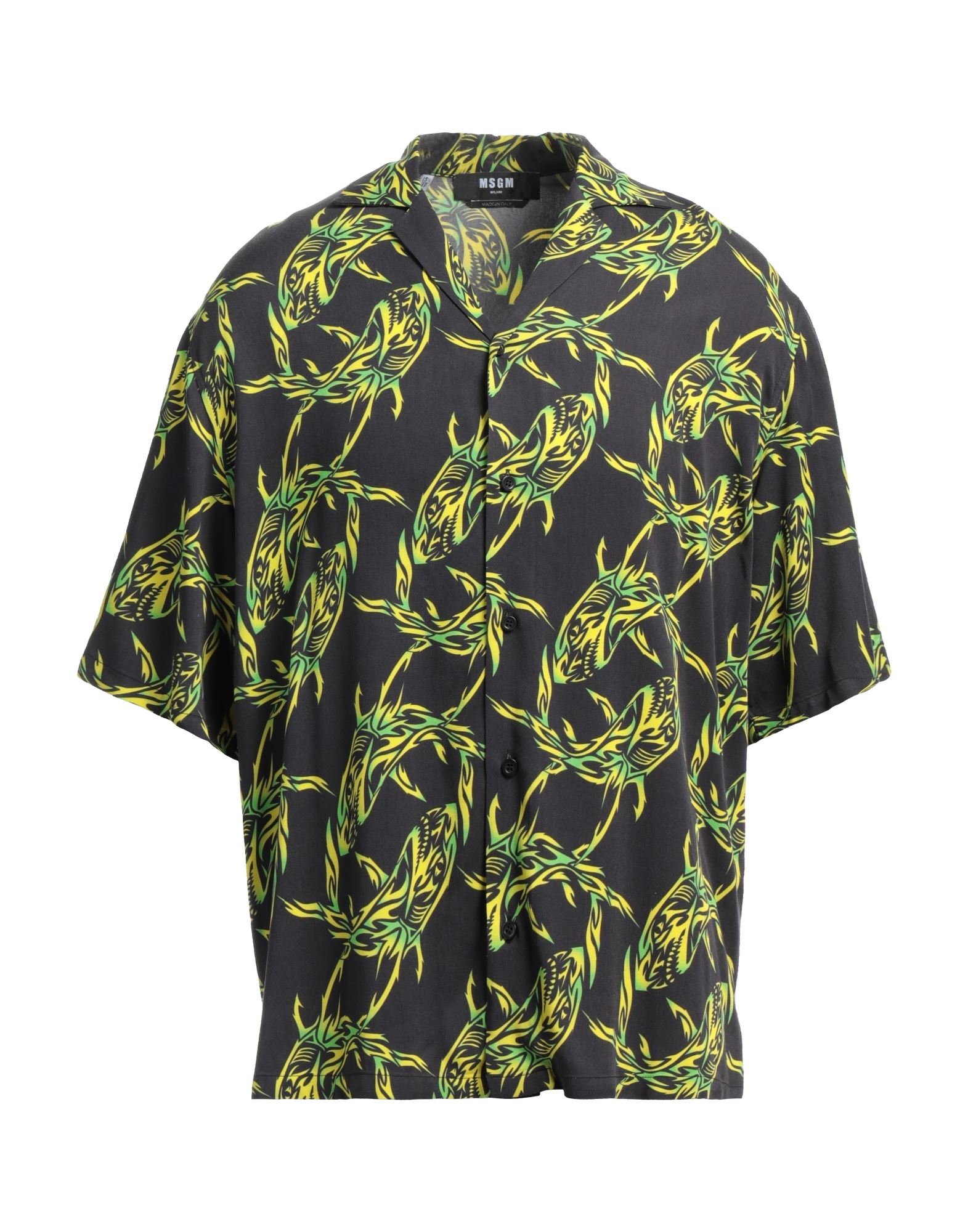 Msgm Shirts In Black