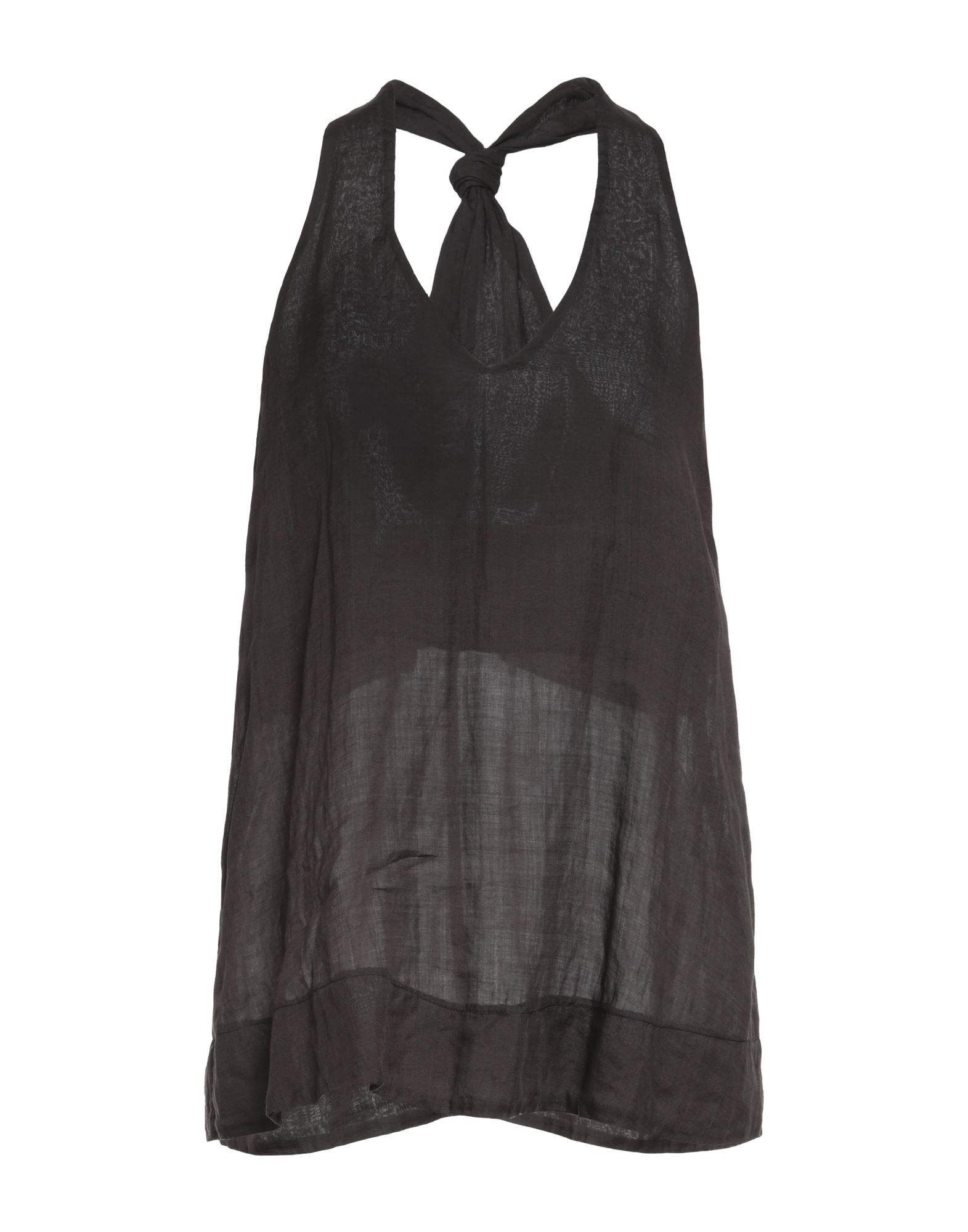 Alpha Studio Tops In Brown