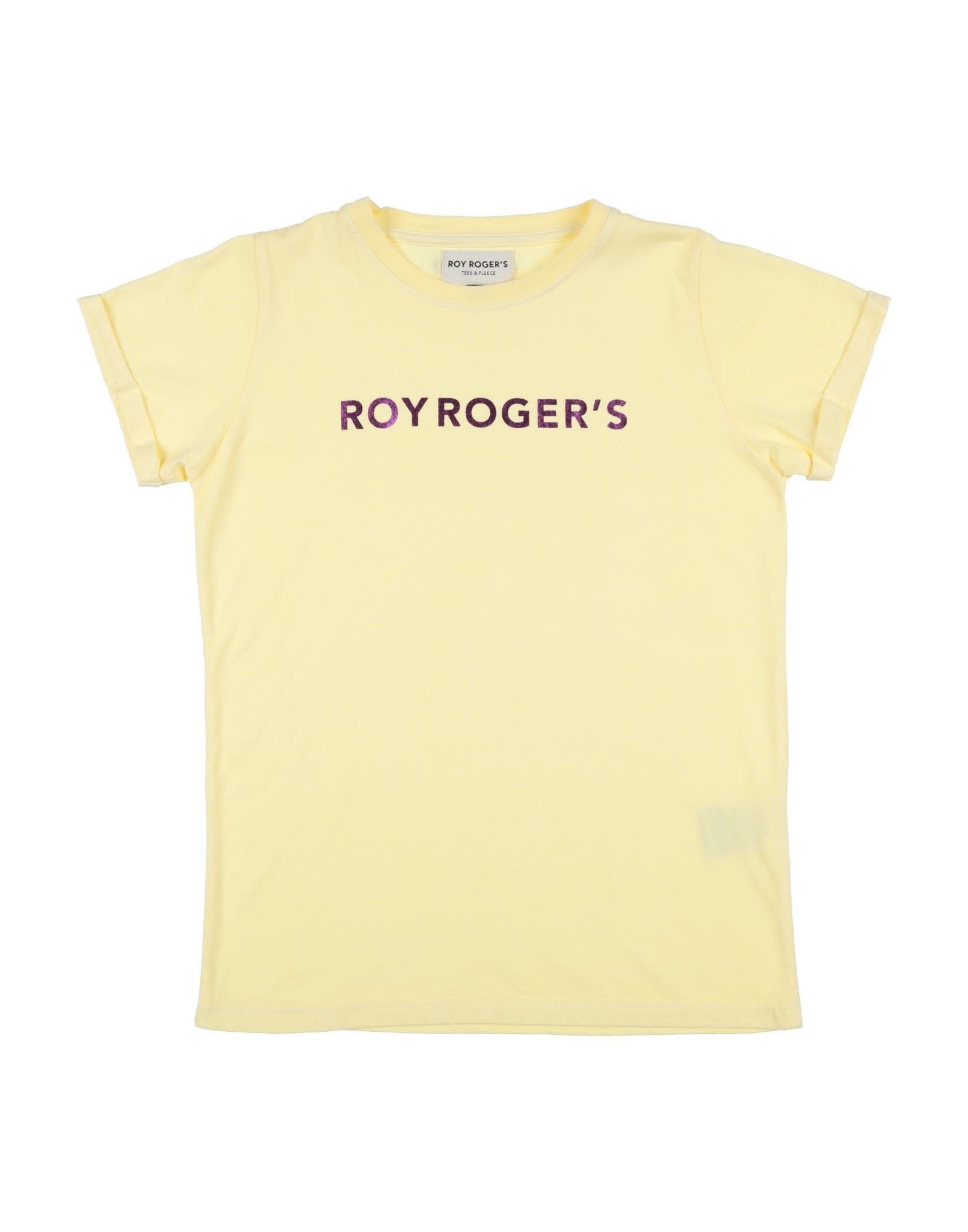 Roy Rogers Roÿ Roger's Toddler Girl T-shirt Pastel Yellow Size 6 Cotton In Yellow