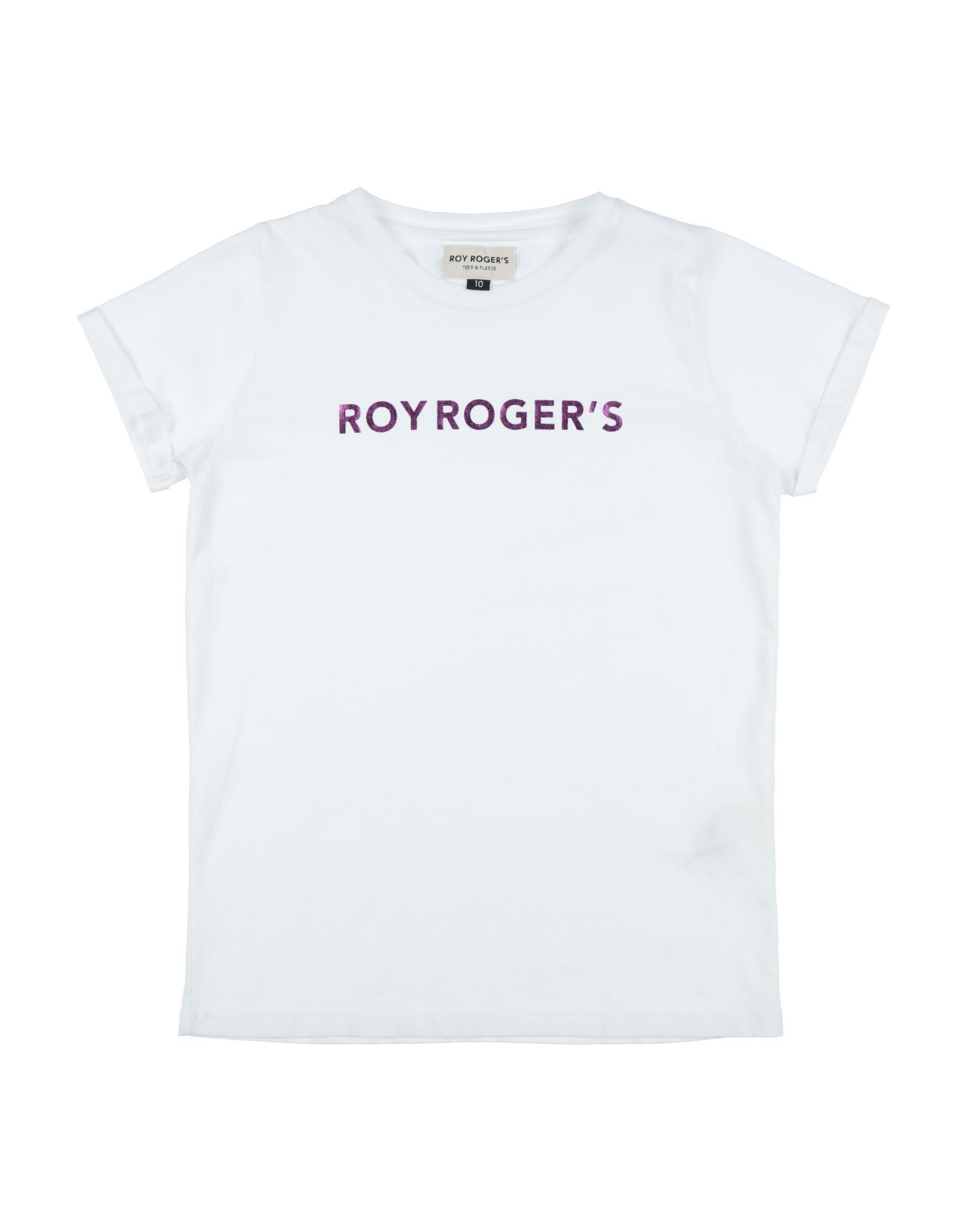 Roy Rogers Kids' Roÿ Roger's T-shirts In White