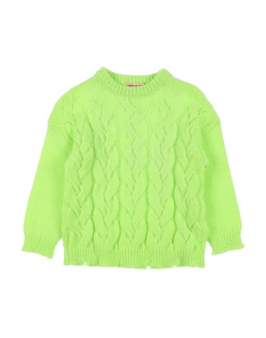 Aniye By Babies'  Toddler Girl Sweater Acid Green Size 6 Polyamide, Alpaca Wool, Wool
