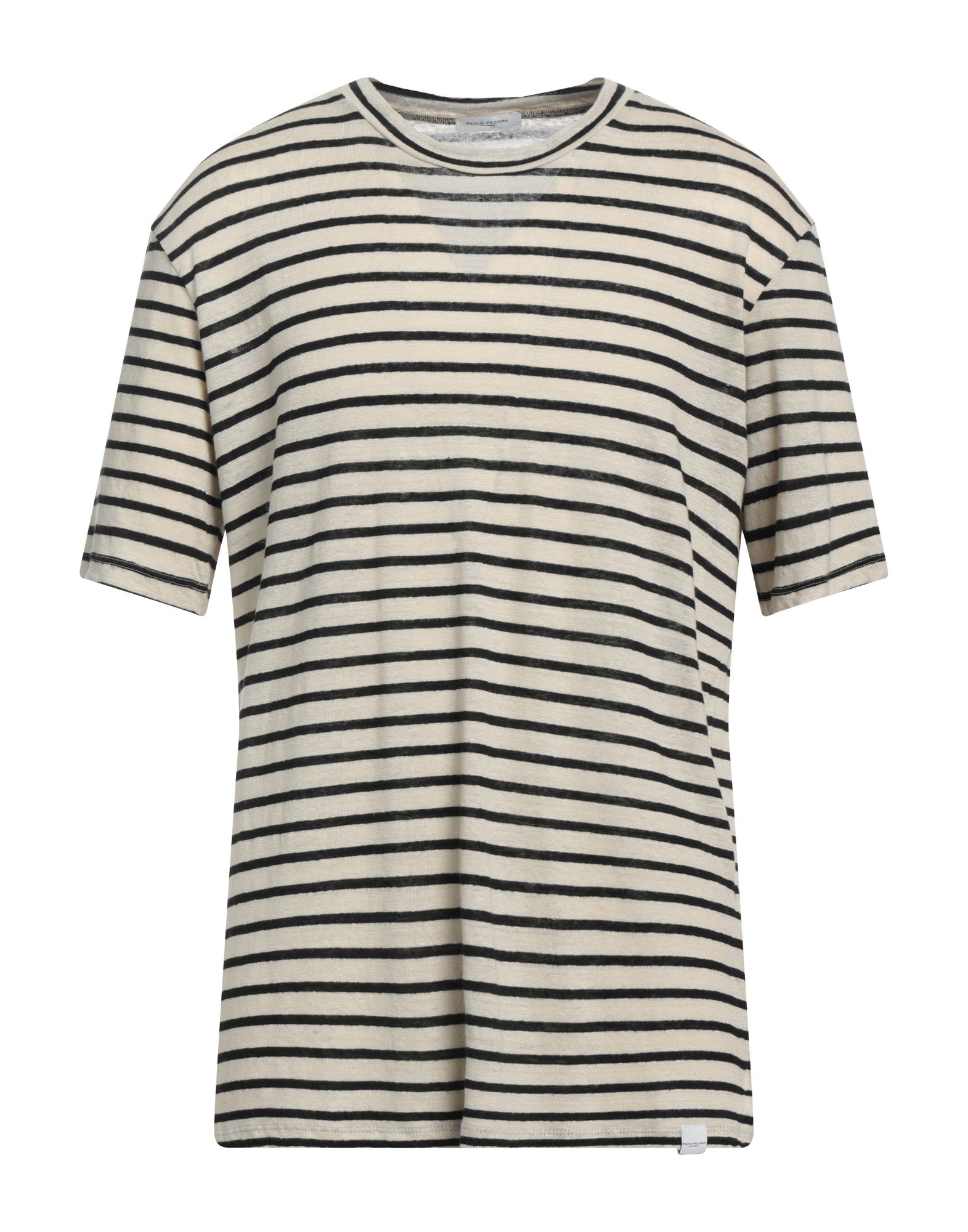 Paolo Pecora T-shirts In Beige