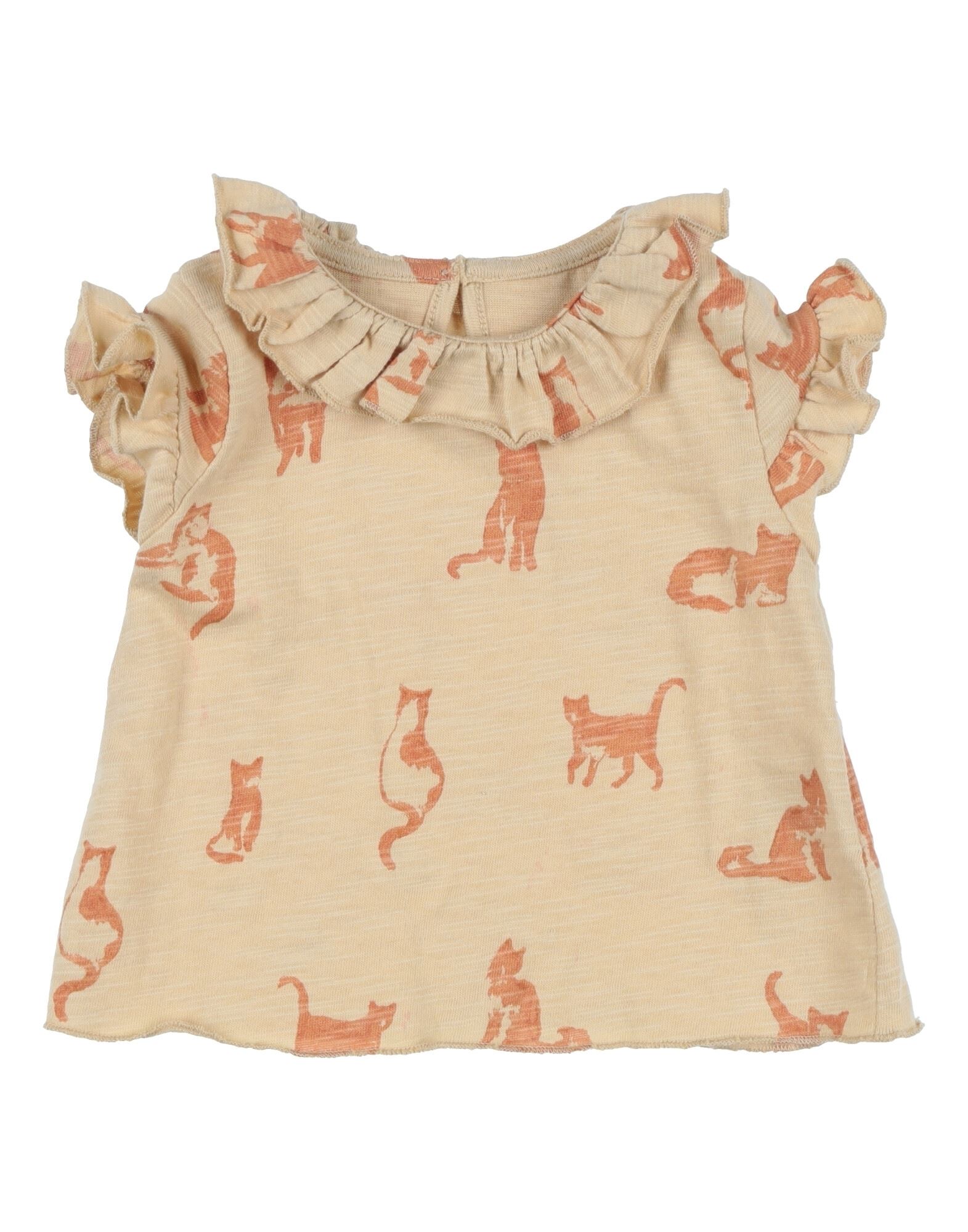 Play Up Kids'  T-shirts In Beige