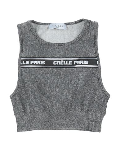Gaelle Paris Babies' Gaëlle Paris Toddler Girl T-shirt Black Size 6 Viscose, Polyester, Polyamide, Elastane