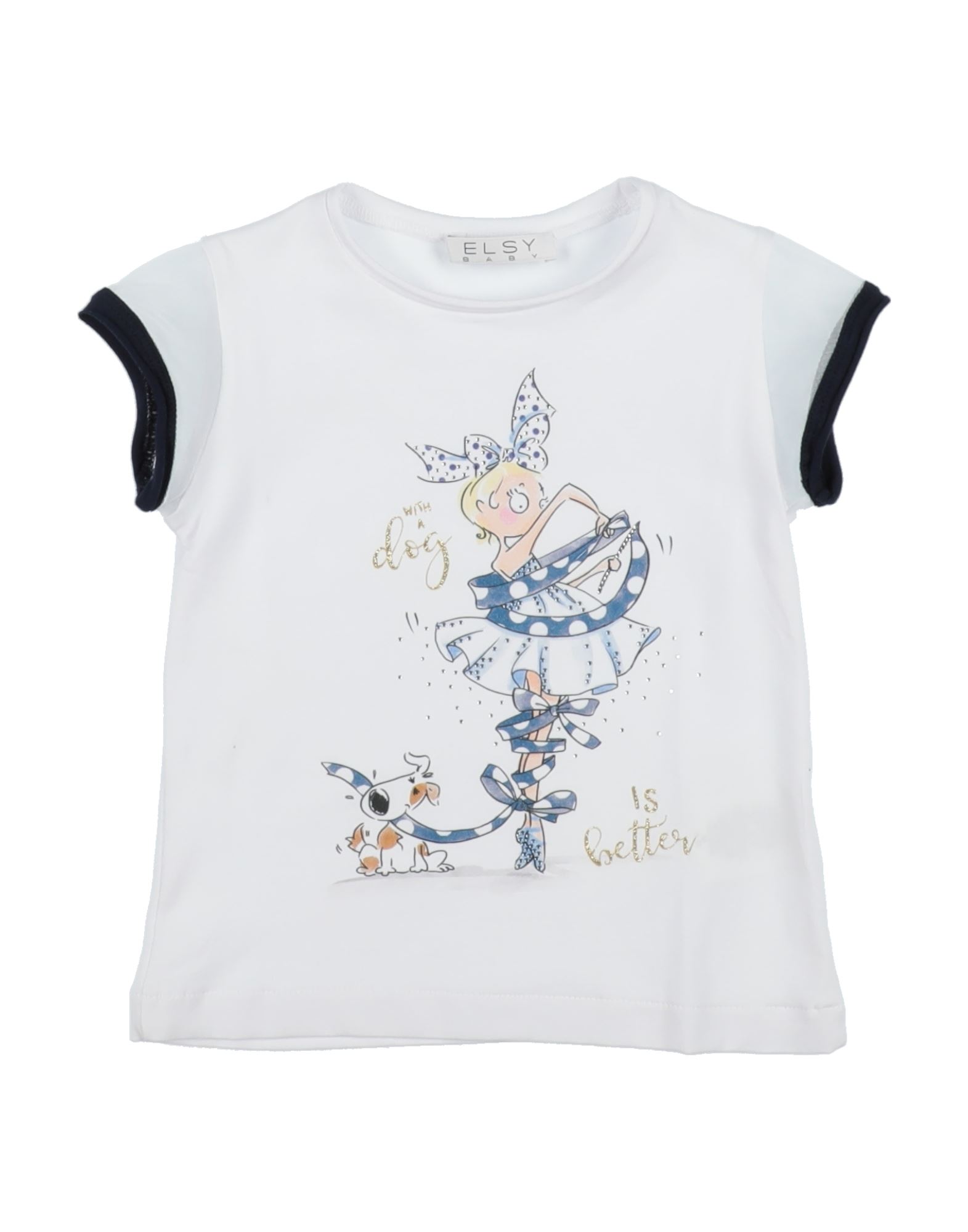 Elsy Kids'  T-shirts In White