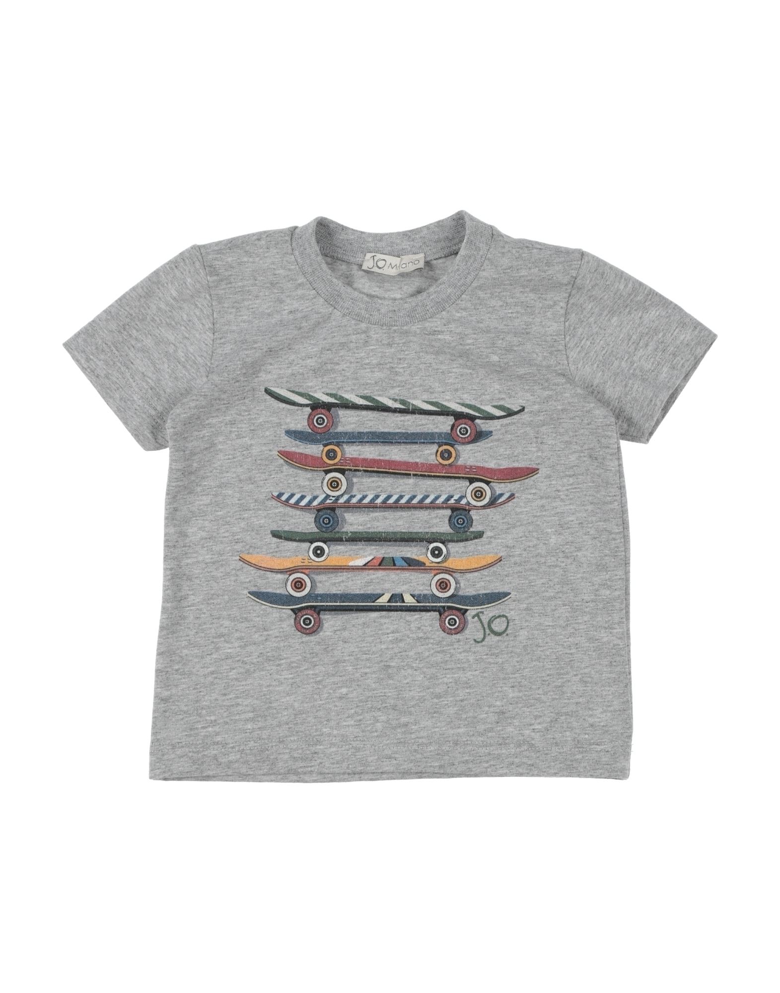 J.o. Milano Kids'  T-shirts In Grey