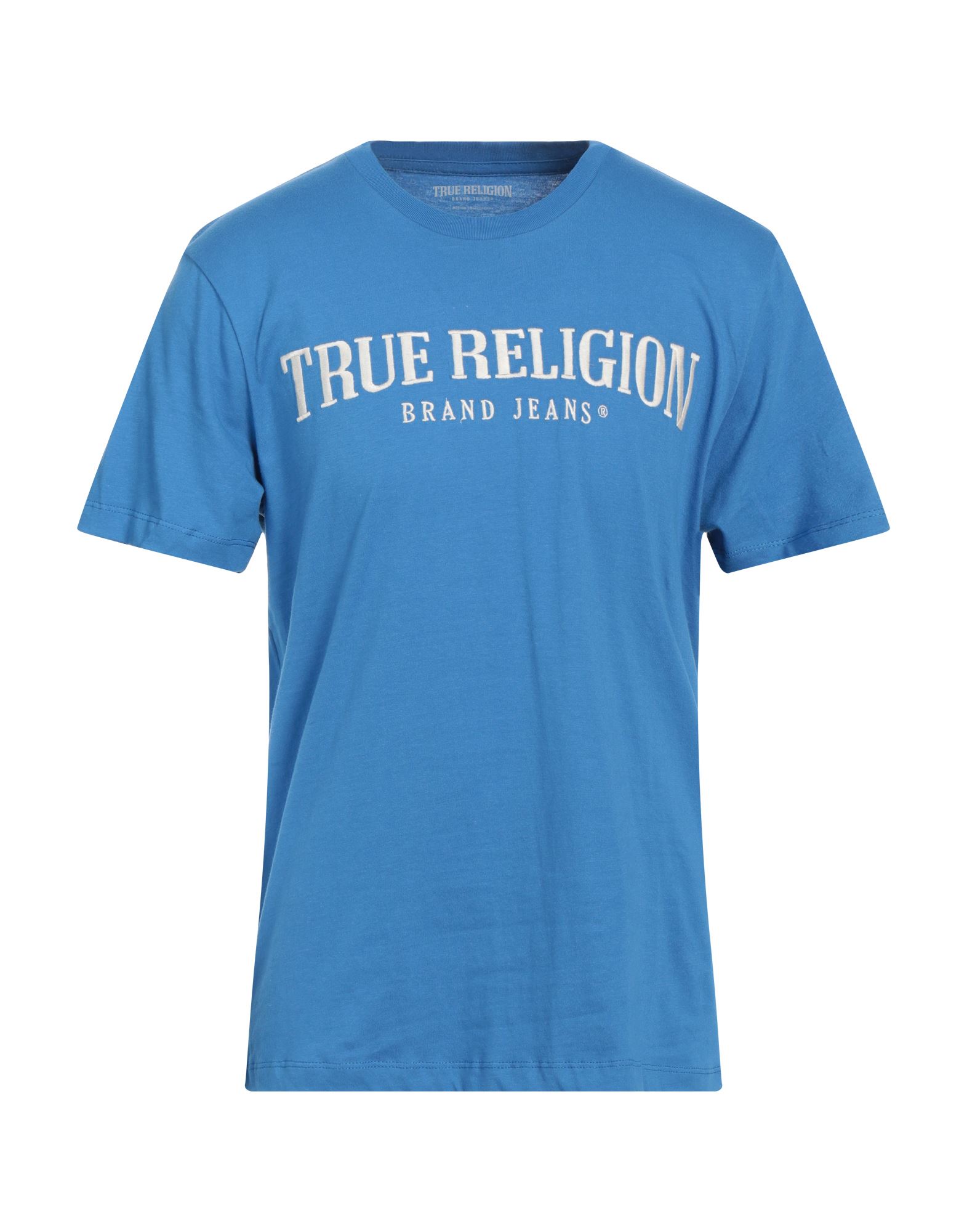 True Religion T-shirts In Blue