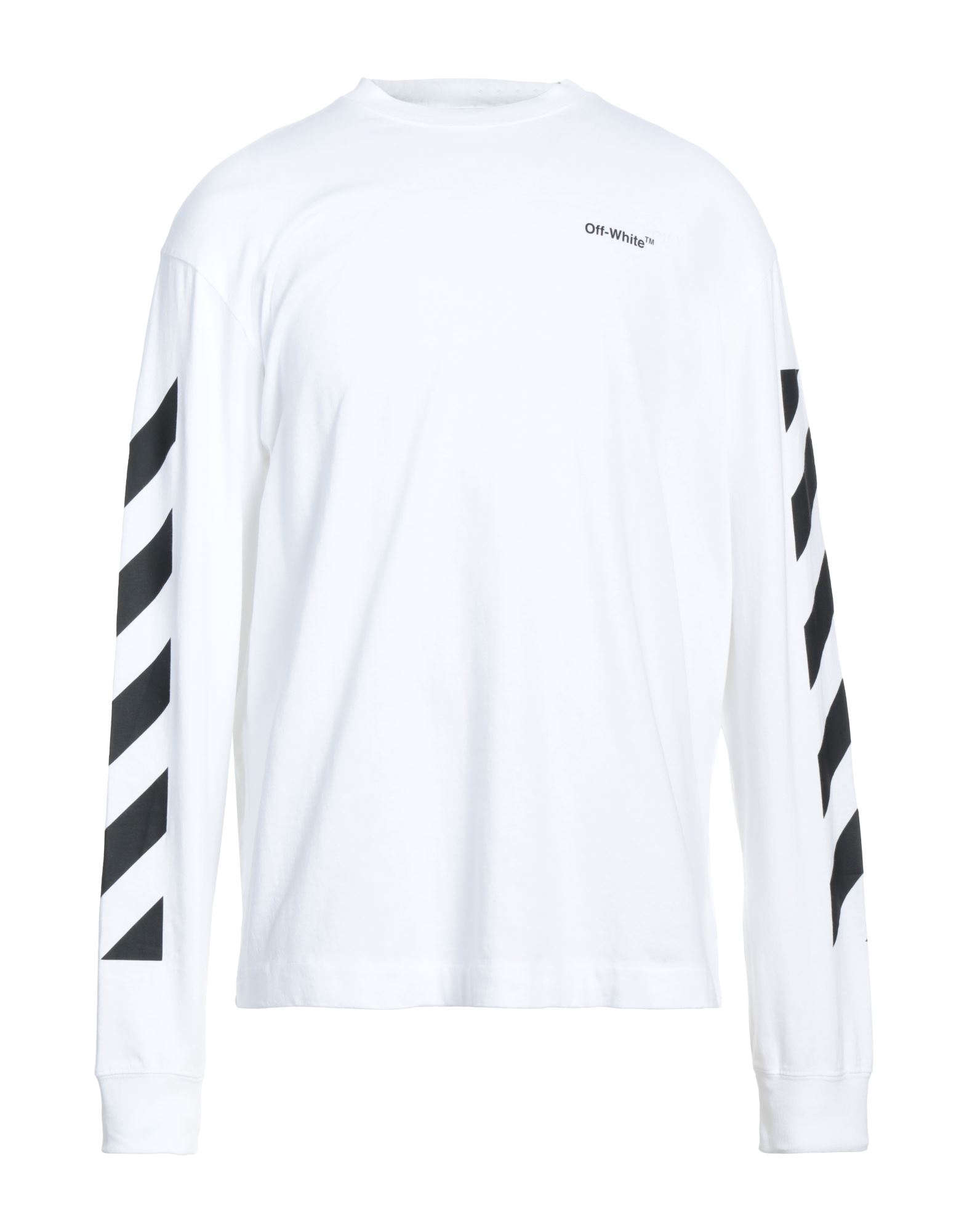 Off-white Man T-shirt White Size M Cotton