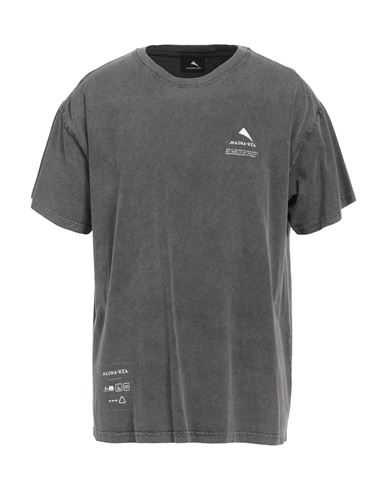 Mauna Kea Man T-shirt Lead Size Xl Cotton In Grey