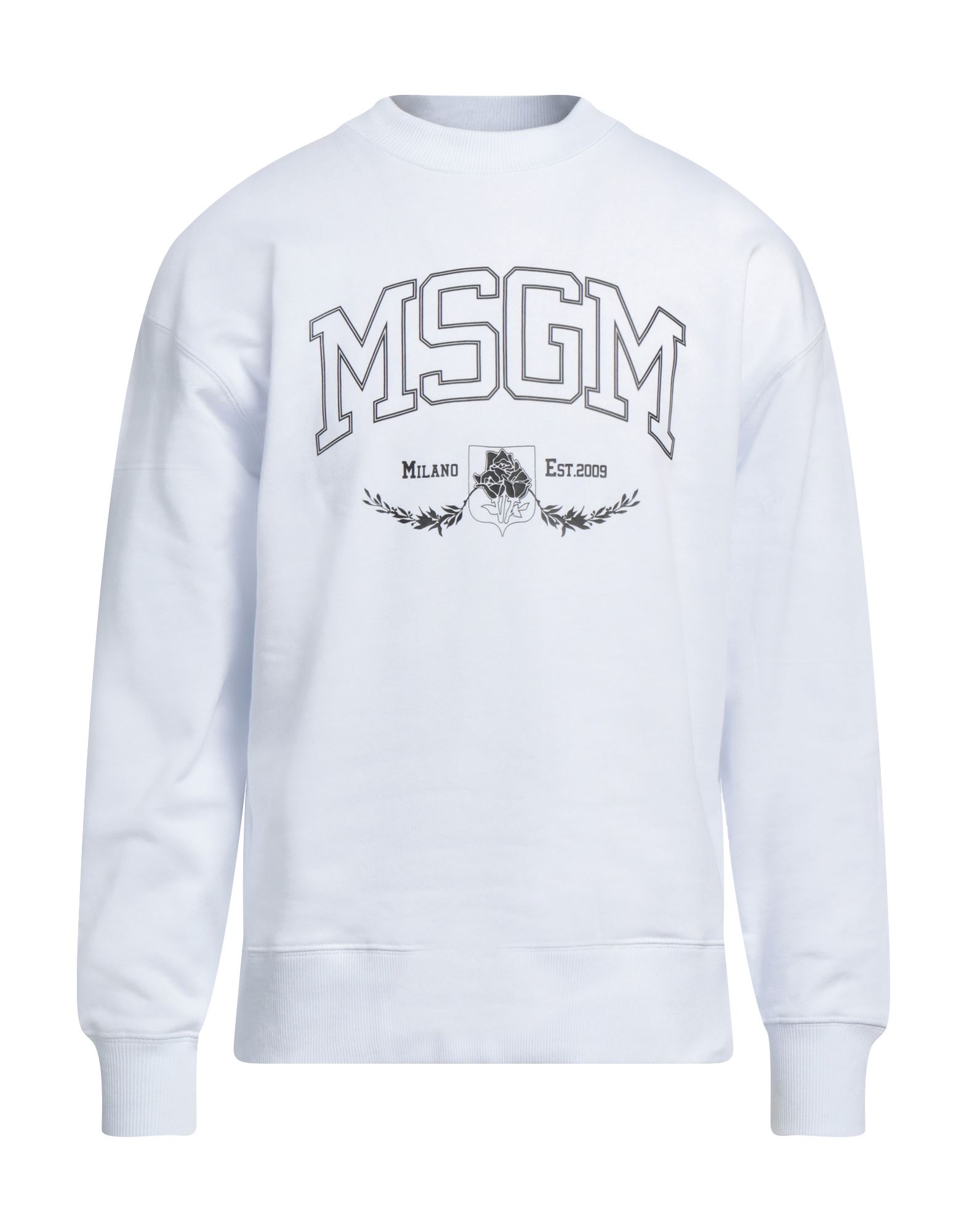 Msgm Sweatshirts In White