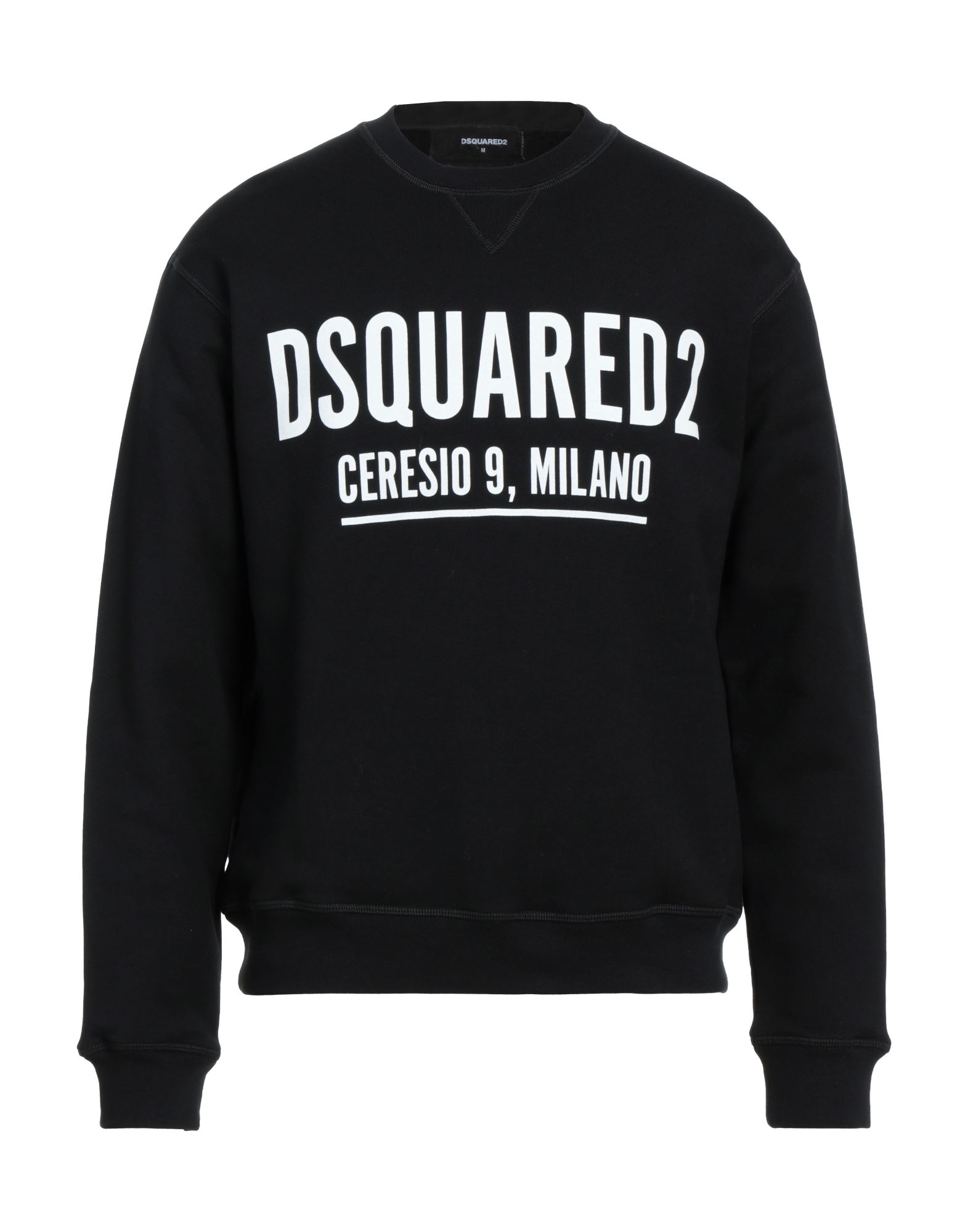 DSQUARED2 DSQUARED2 MAN SWEATSHIRT BLACK SIZE XL COTTON