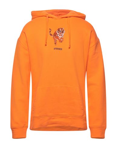 Hydrogen Man Sweatshirt Orange Size Xxl Cotton