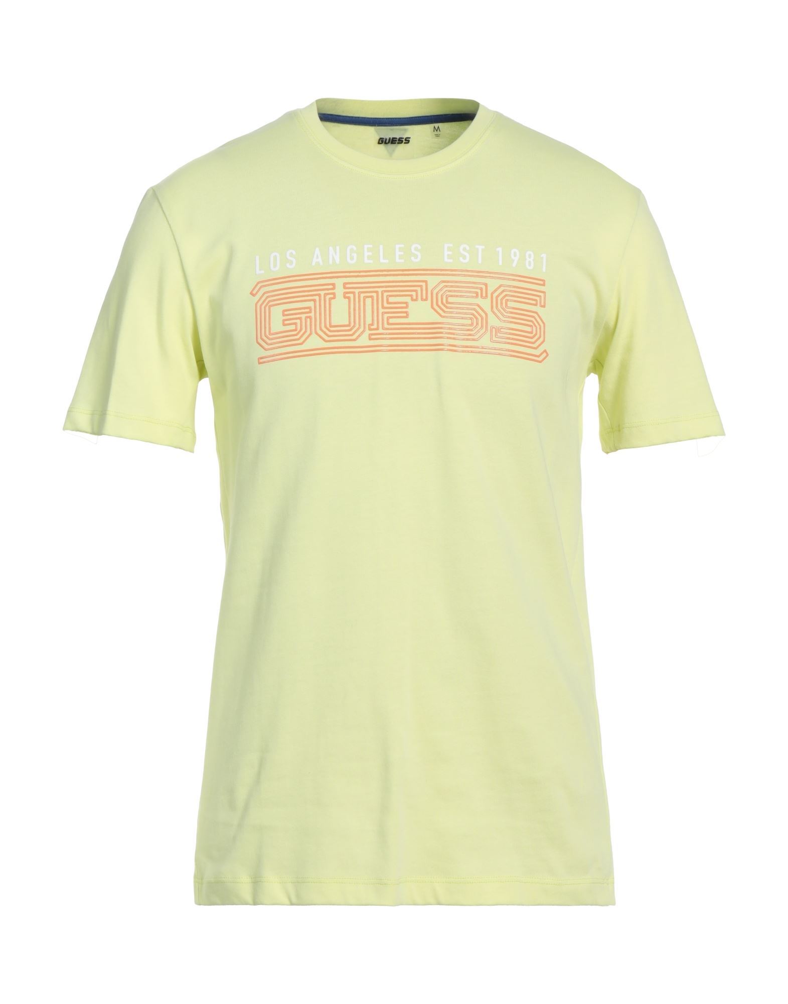 Guess T-shirts In Yellow