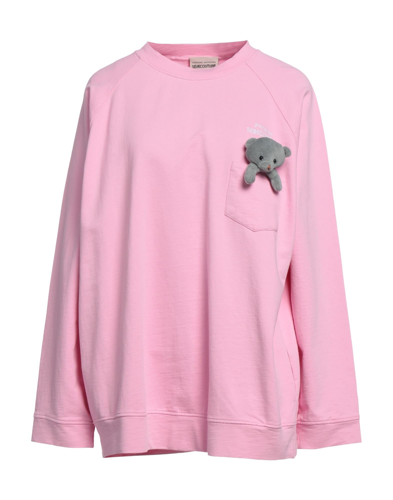 Semicouture Sweatshirts In Pink