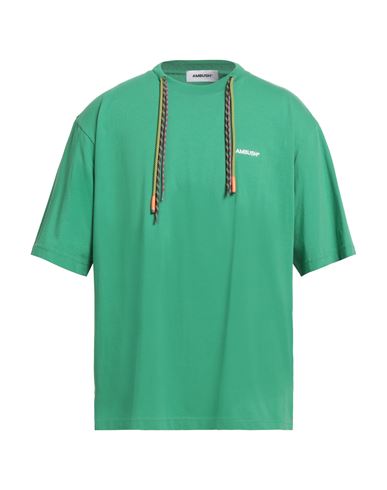 Ambush Man T-shirt Green Size M Cotton, Polyester