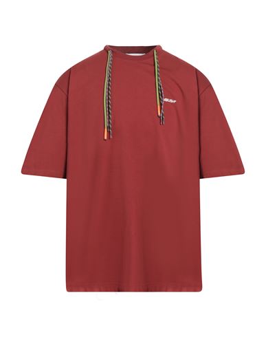 Ambush Man T-shirt Brick Red Size S Cotton, Polyester