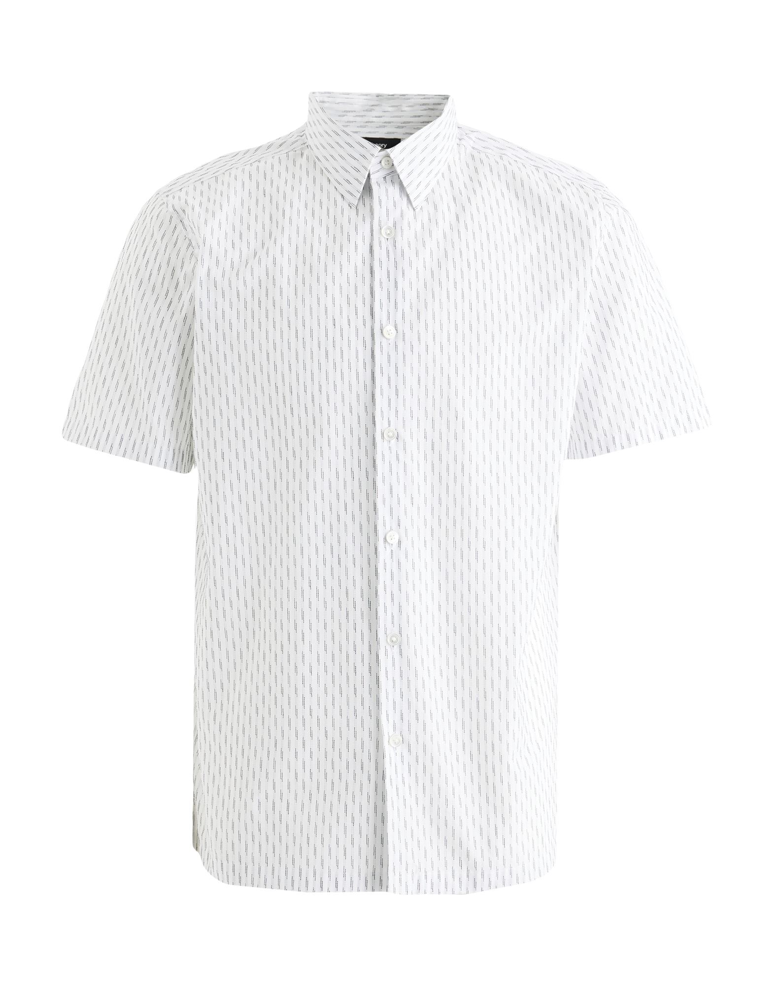 Shop Theory Man Shirt White Size L Cotton