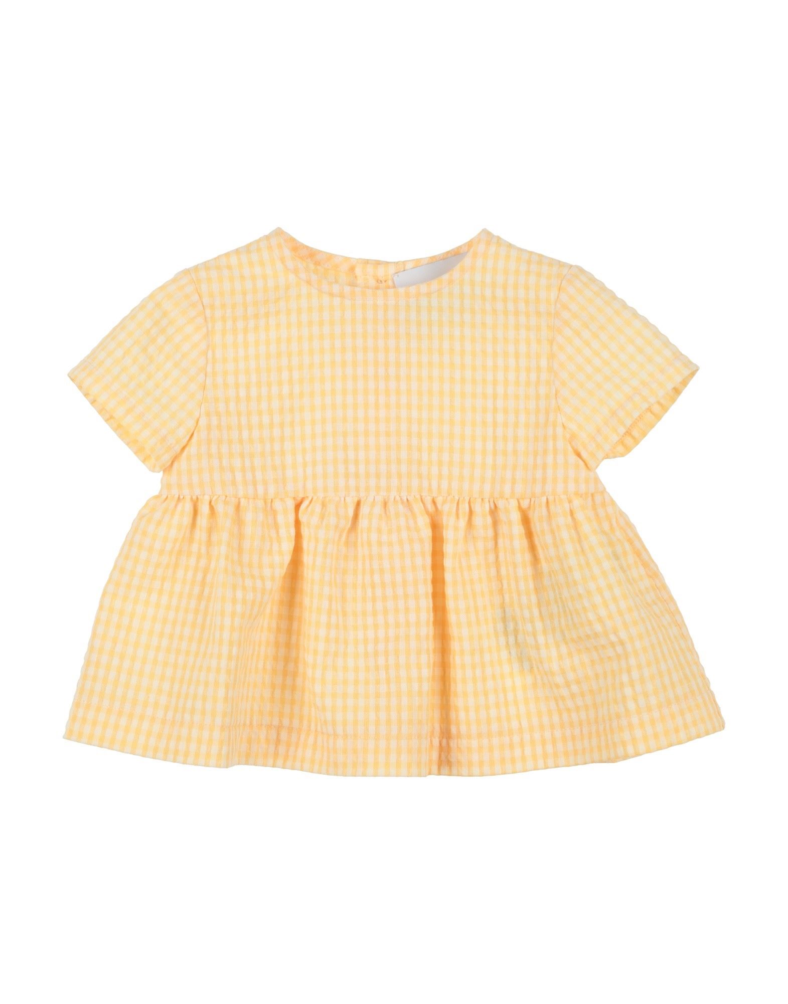 Le Petit Coco Kids'  Blouses In Yellow
