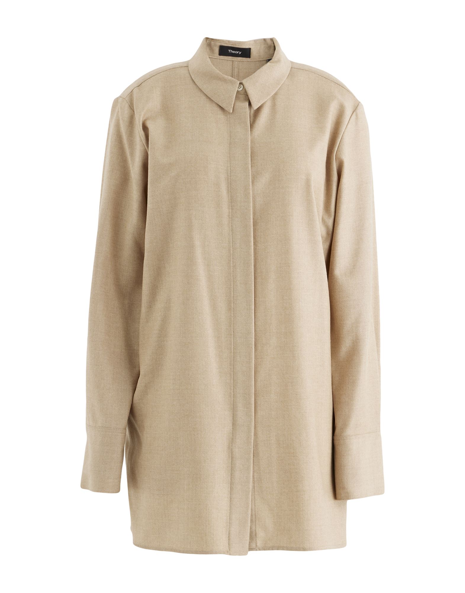 Theory Shirts In Beige