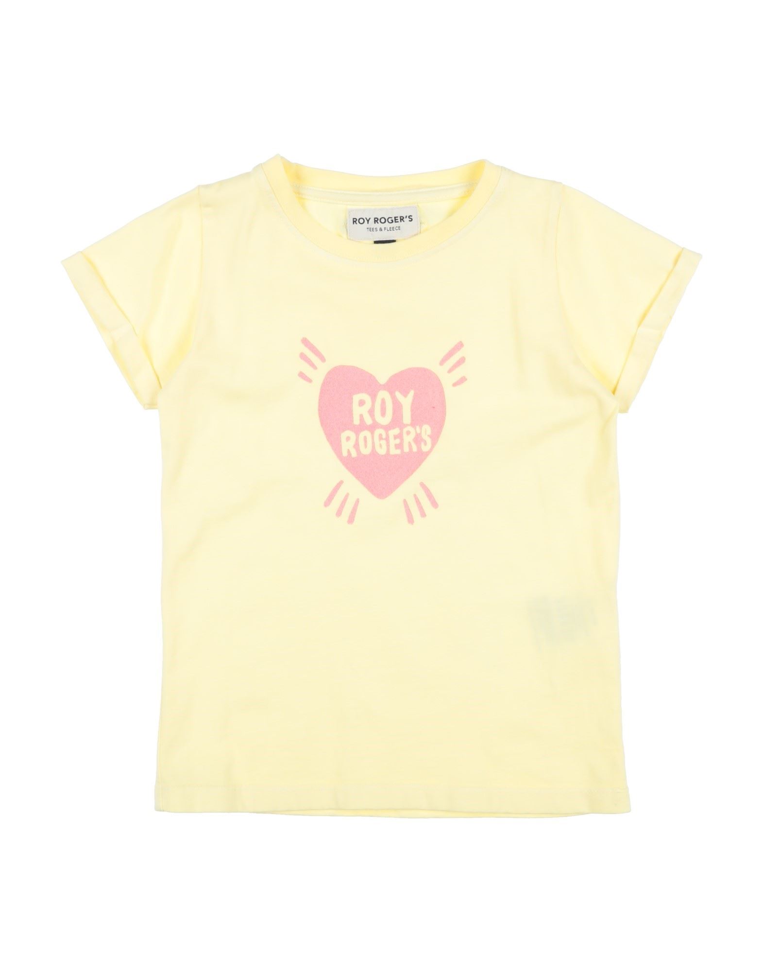 Roy Rogers Kids' Roÿ Roger's Toddler Girl T-shirt Yellow Size 6 Cotton