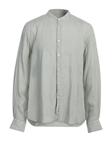 Xacus Man Shirt Grey Size 18 Linen