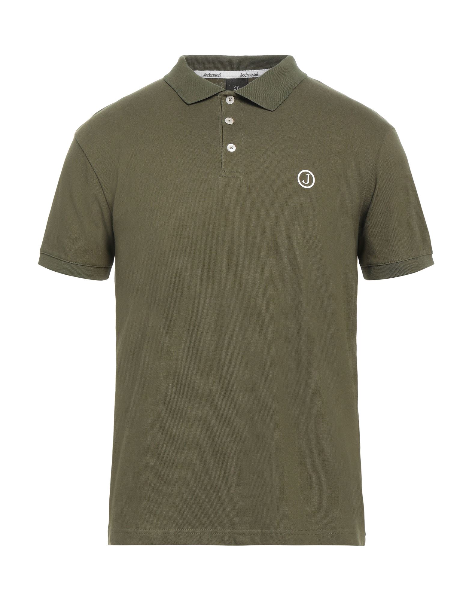 Jeckerson Polo Shirts In Green
