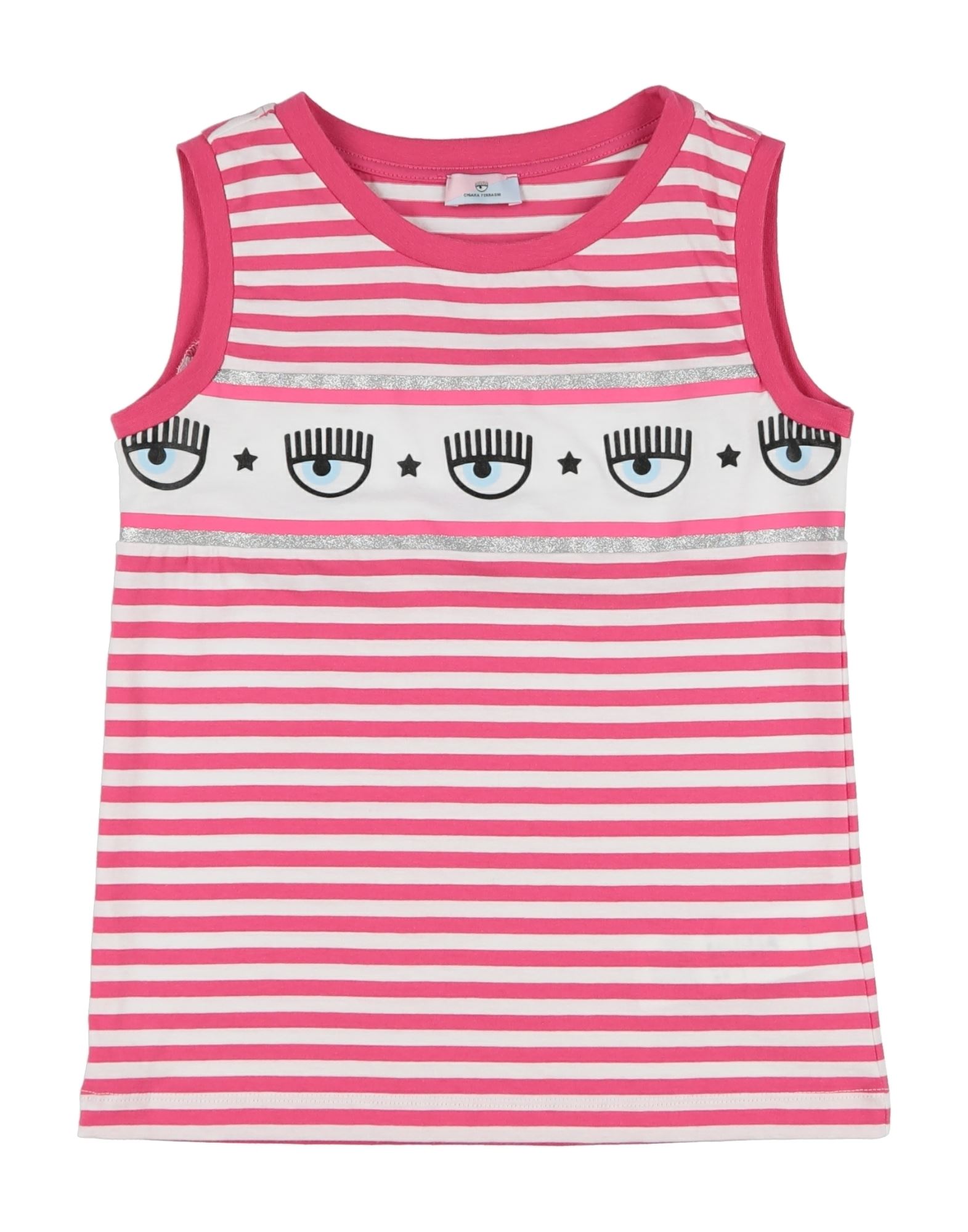 Chiara Ferragni T-shirts In Fuchsia
