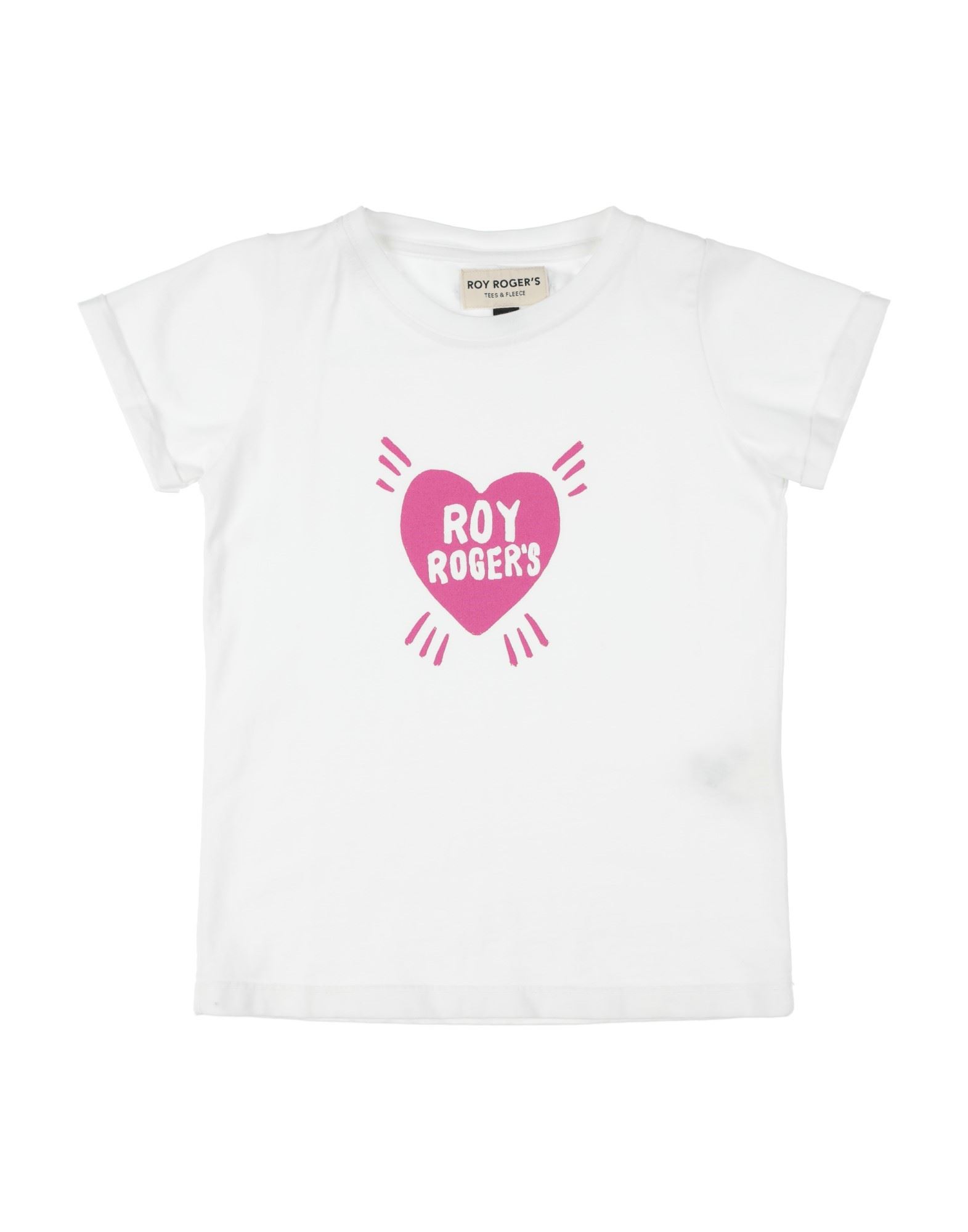 Roy Rogers Kids' Roÿ Roger's Toddler Girl T-shirt White Size 6 Cotton