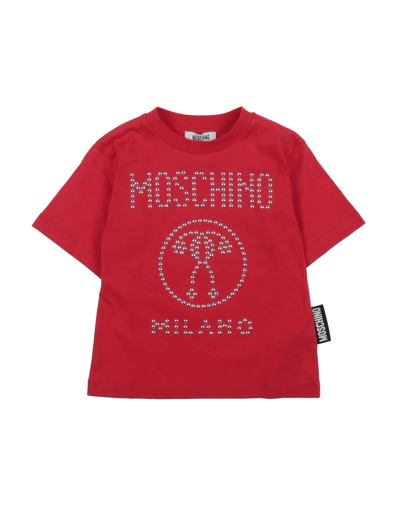 Moschino Kid Kids' T-shirts In Red