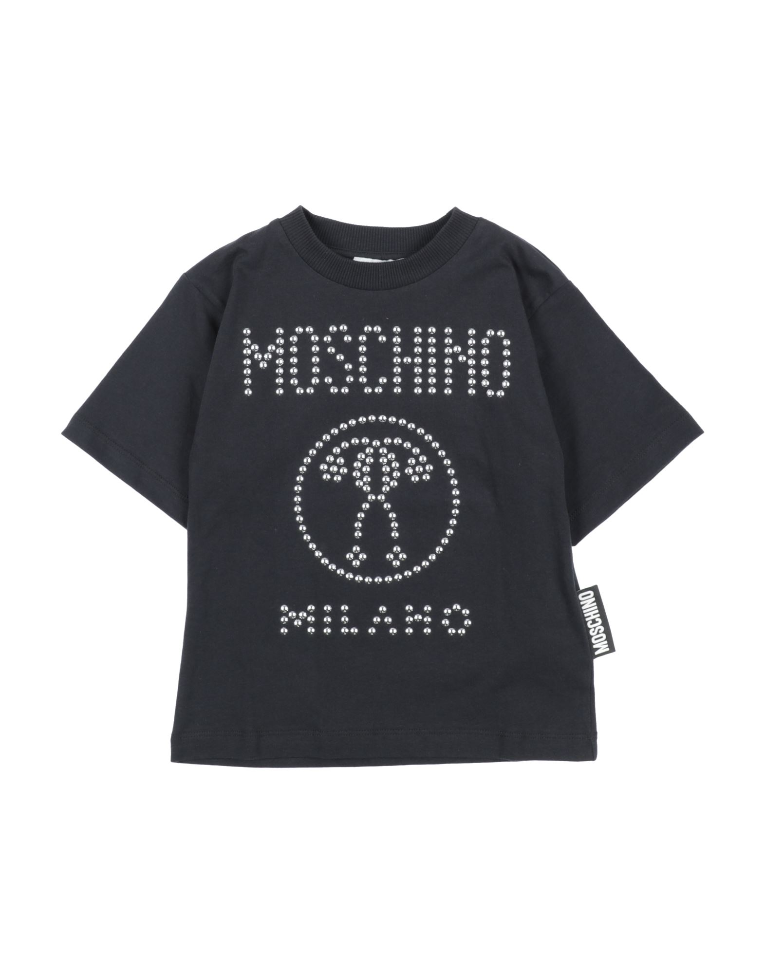 Moschino Kid Kids' T-shirts In Black