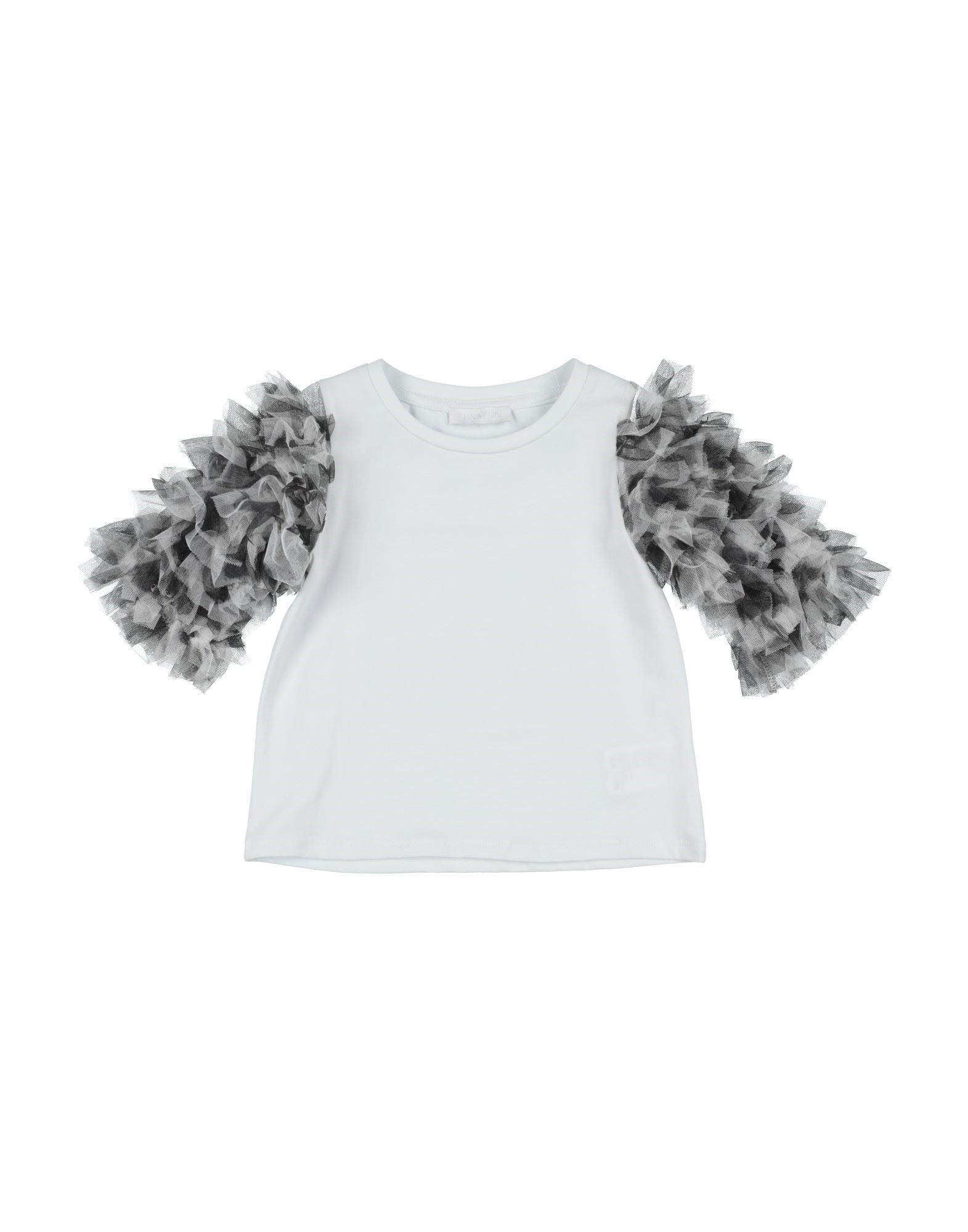 Fun & Fun Kids'  Toddler Girl T-shirt White Size 7 Cotton, Elastane