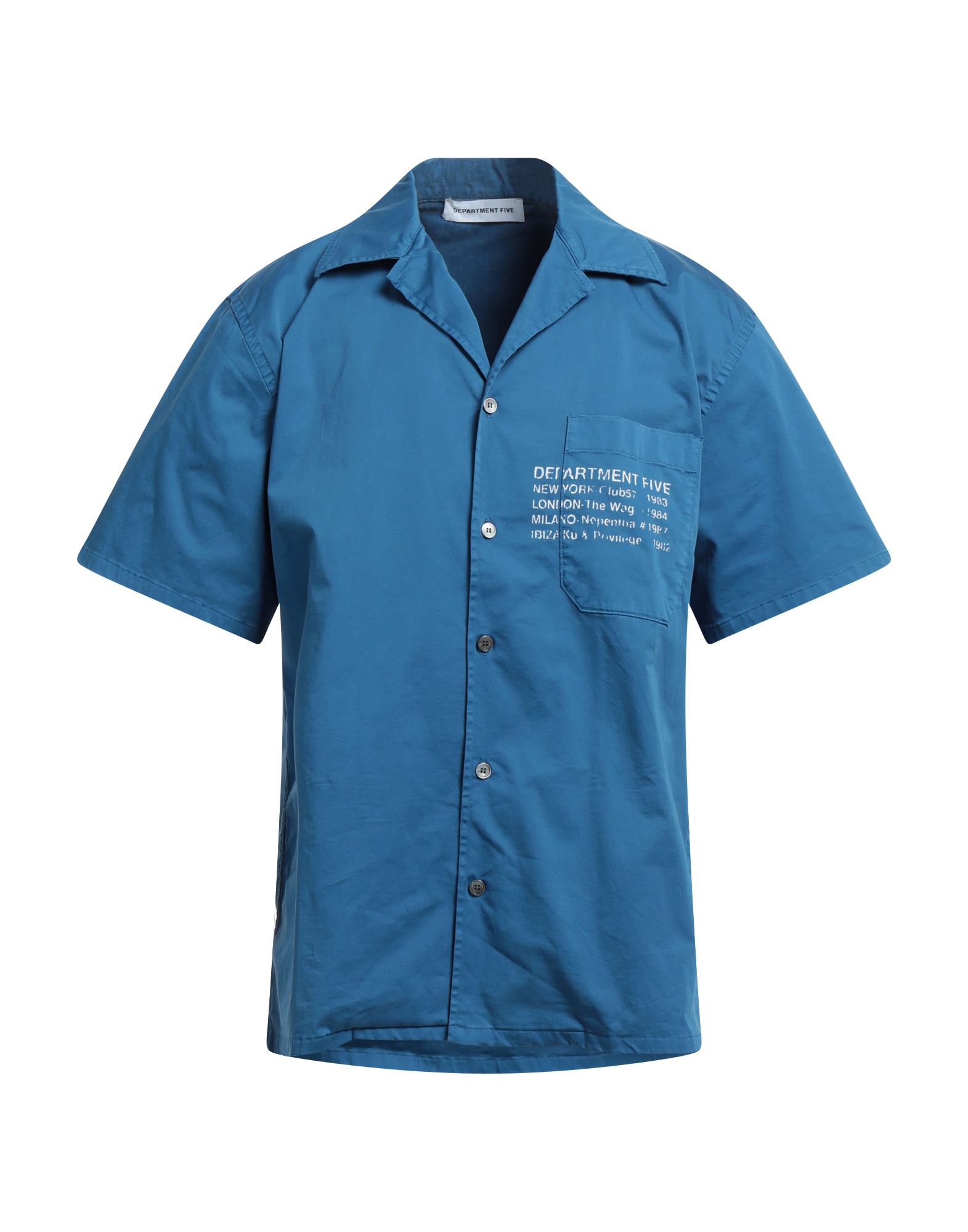 Department 5 Shirts In Blue