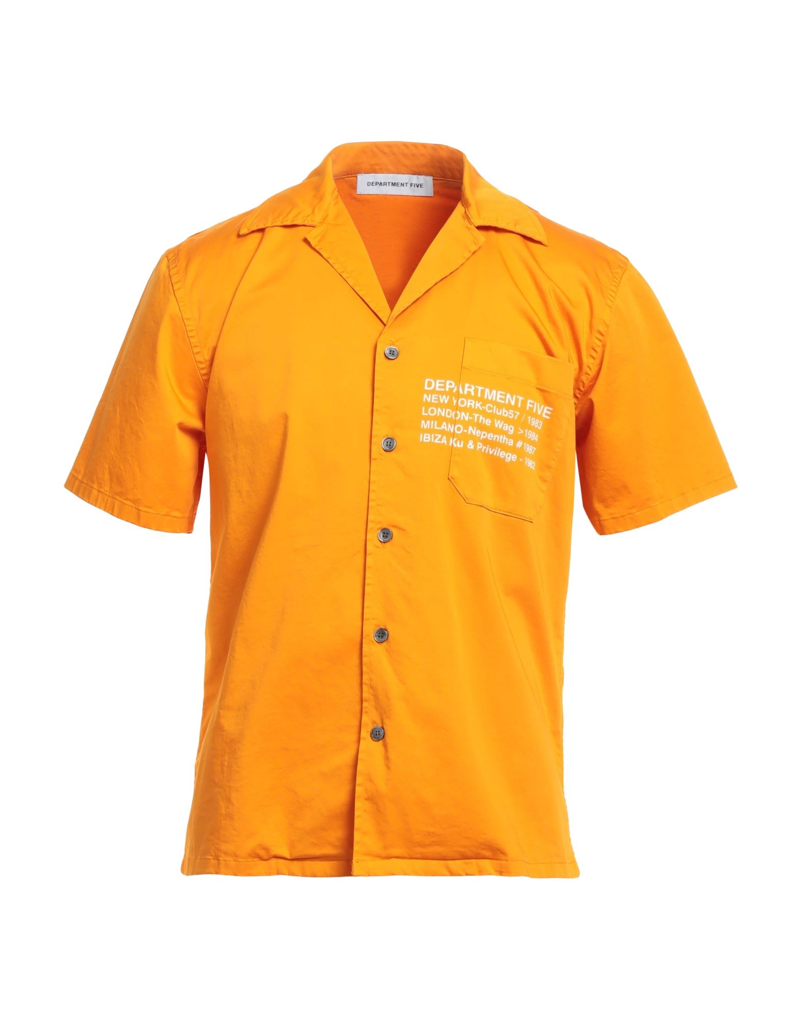 Department 5 Shirts In Orange