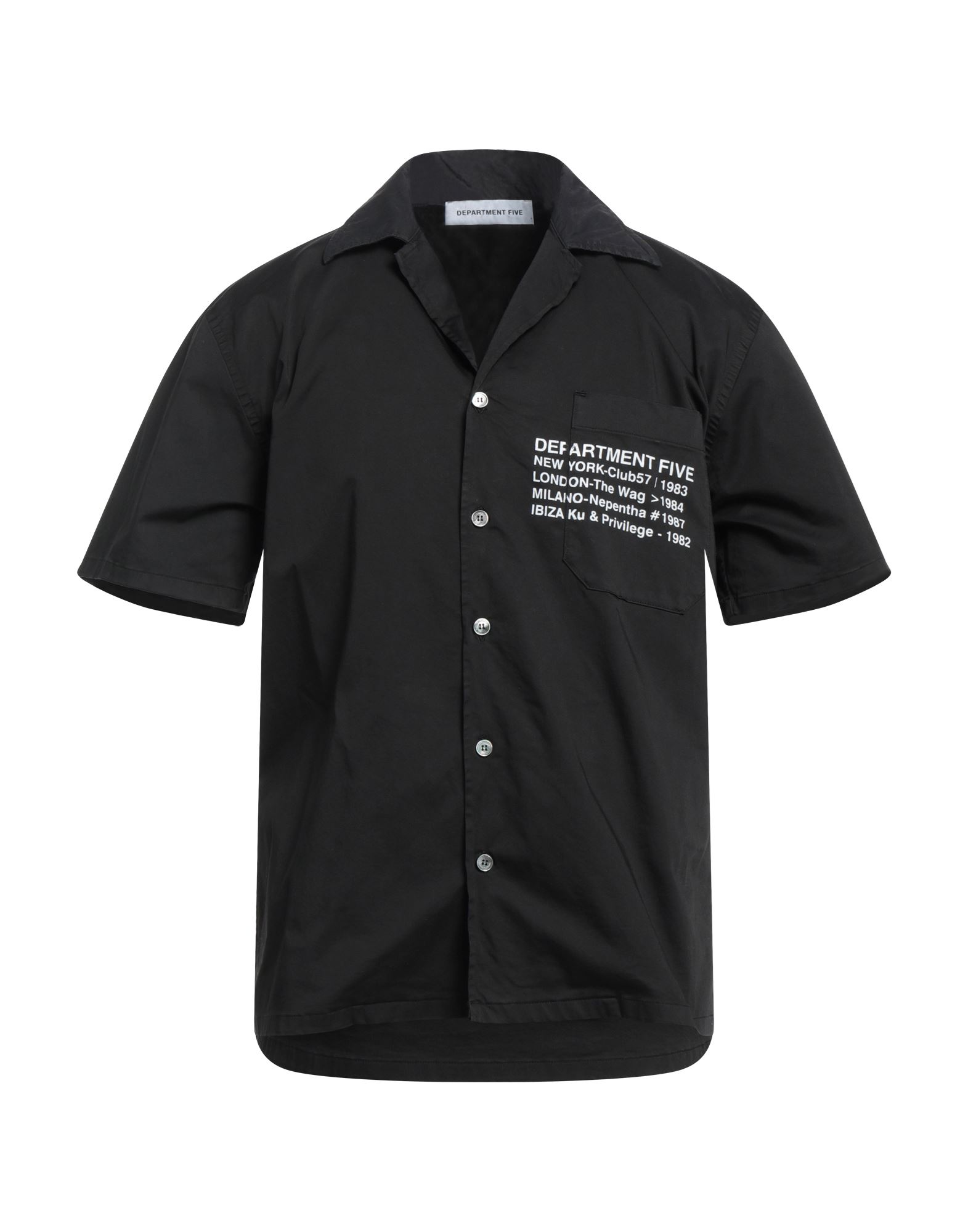 Department 5 Shirts In Black
