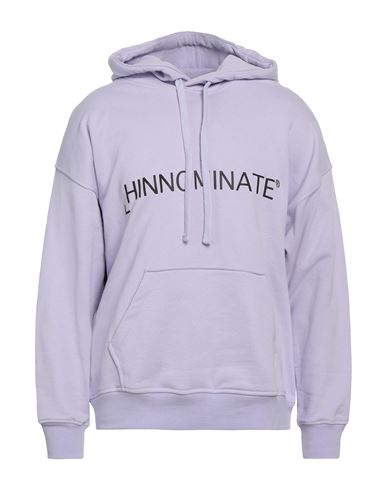 Hinnominate Man Sweatshirt Lilac Size Xl Cotton In Purple