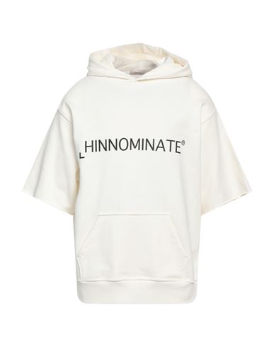 Hinnominate Man Sweatshirt Ivory Size L Cotton In Off White