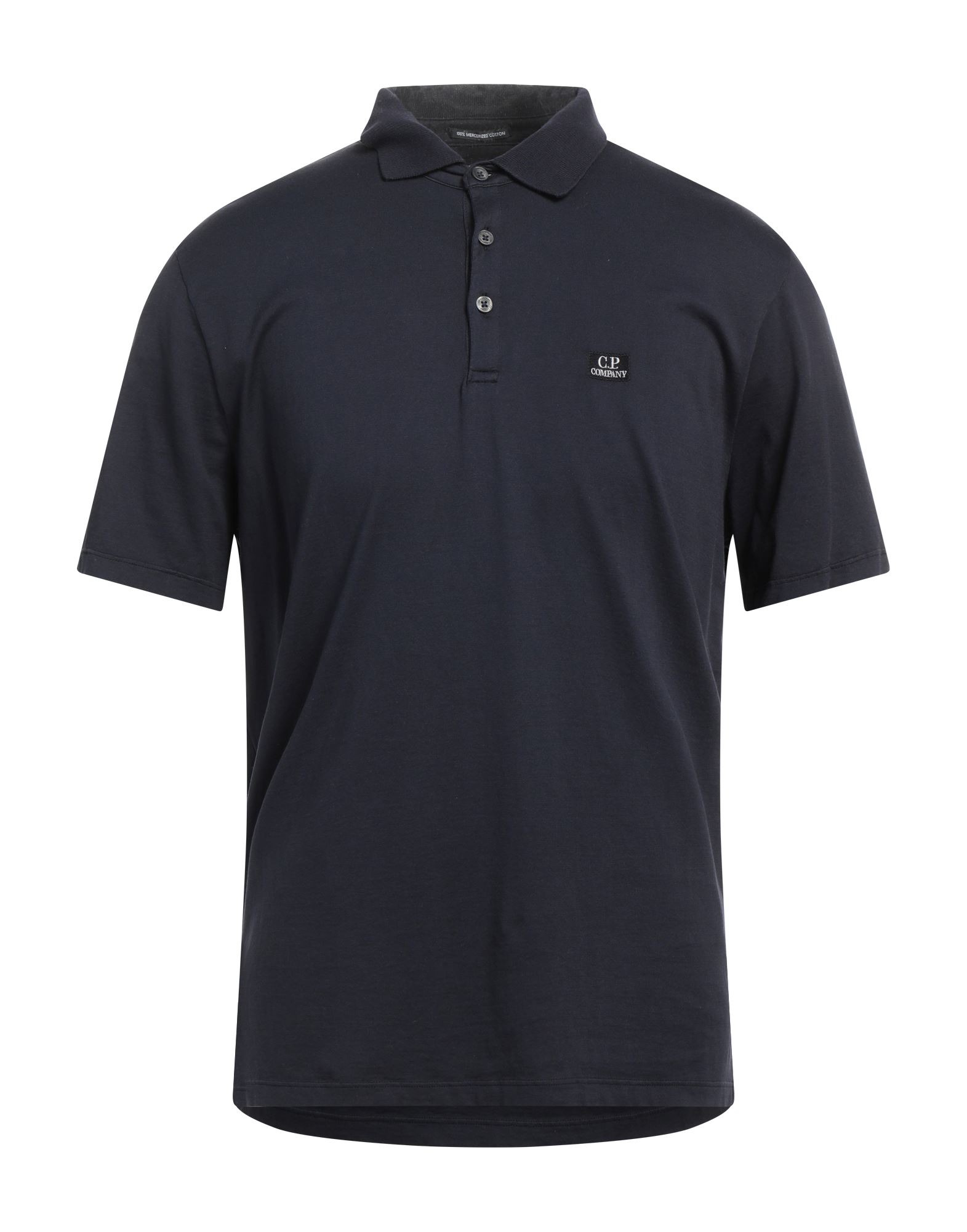 C.p. Company Polo With Logo In Blue