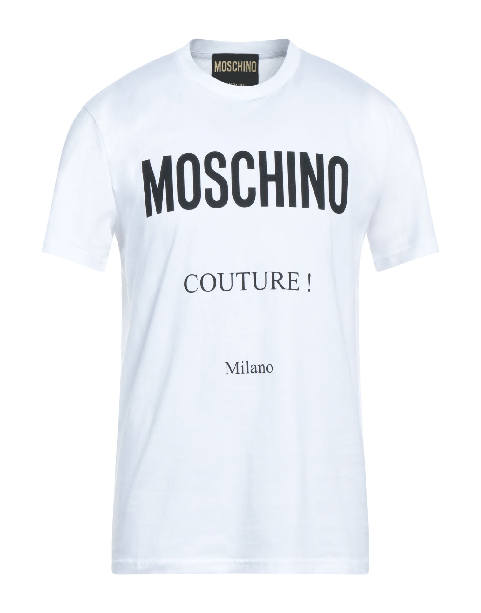 Moschino Couture Milano T-shirt In White
