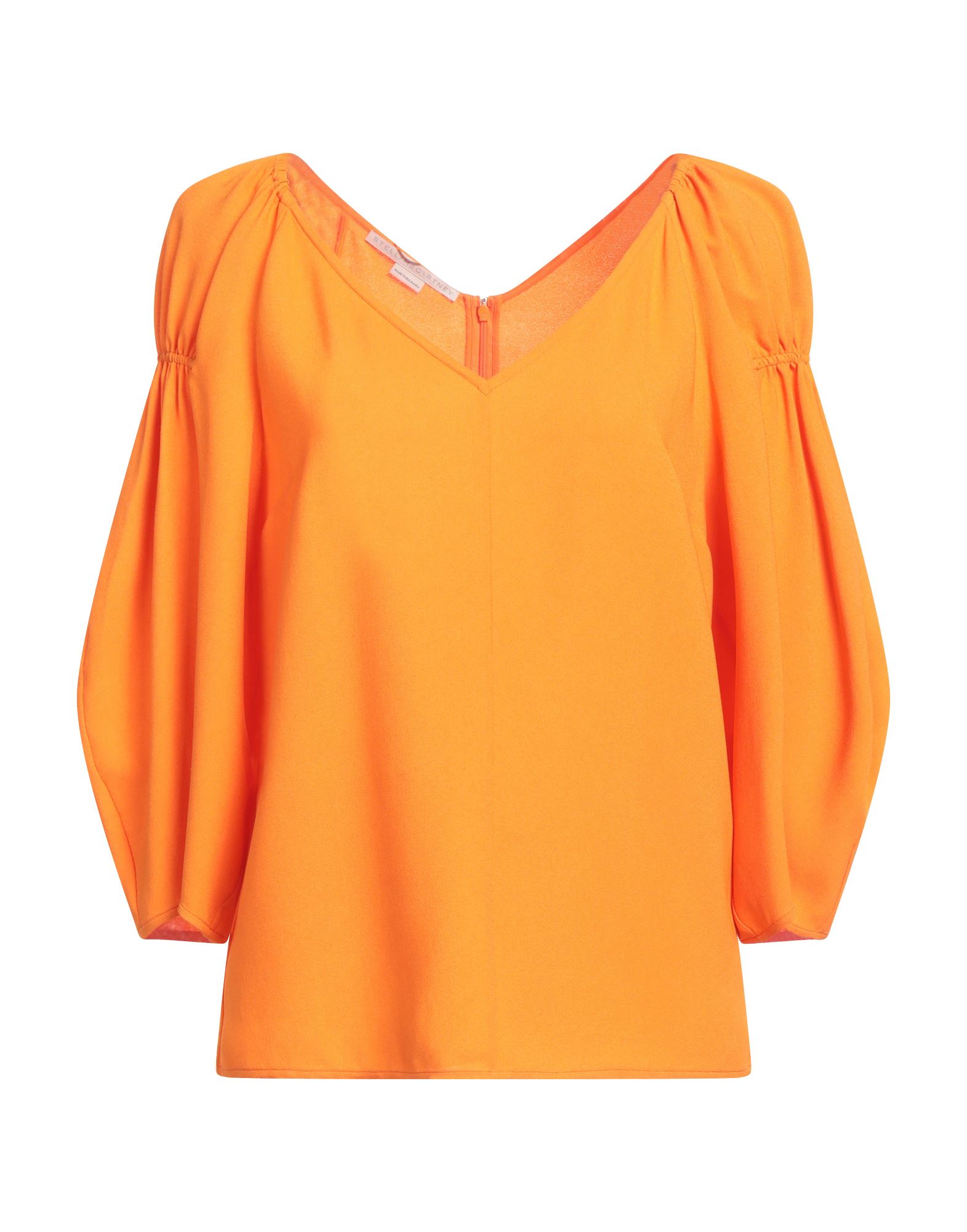Shop Stella Mccartney Woman Top Orange Size 2-4 Viscose