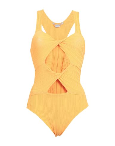 Stella Mccartney Woman Bodysuit Orange Size 4-6 Viscose, Polyester